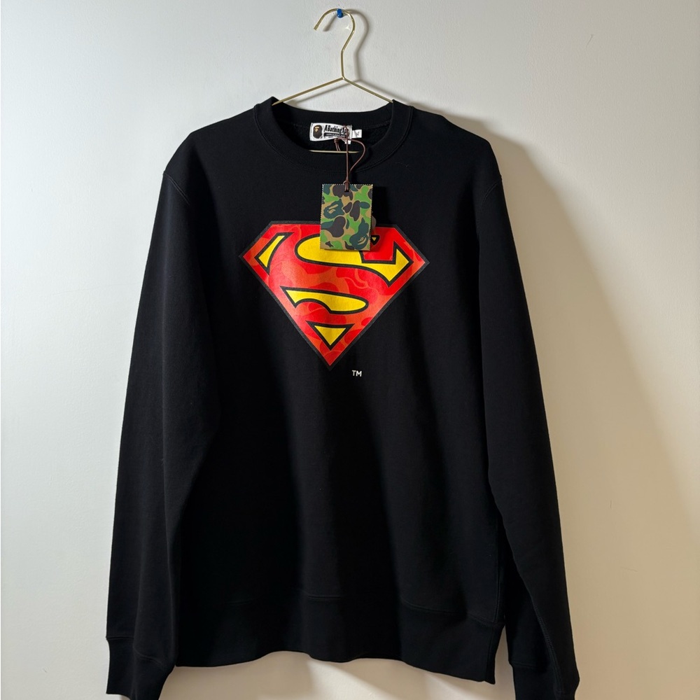 Bape Super man crewneck